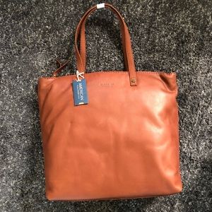 American Co Leather Tote